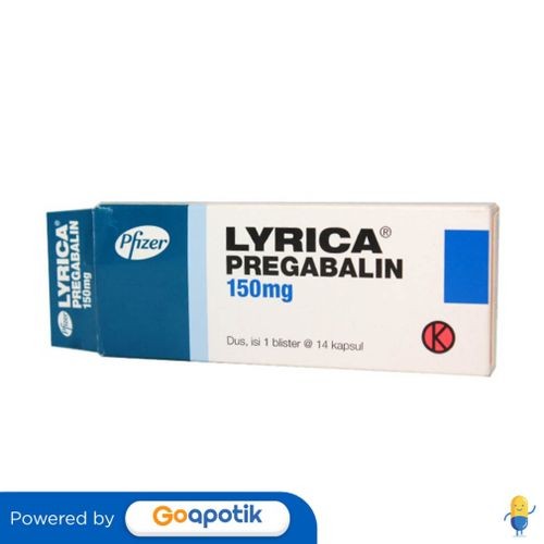 Lyrica 150 Mg Box 14 Kapsul