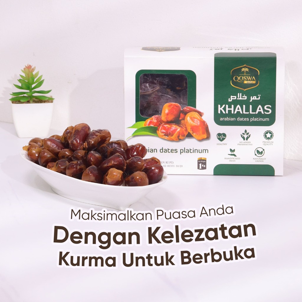 

KURMA QOSWA - Kurma Qoswa Khalas Kholas 1kg