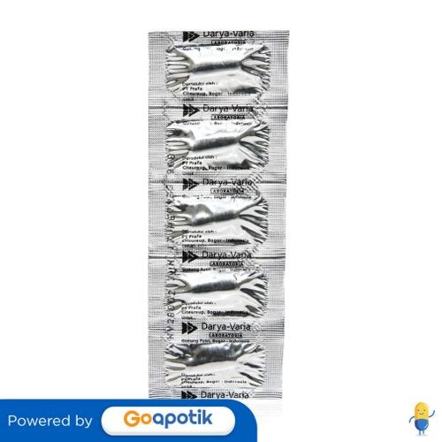 Urdafalk 250 Mg Strip 5 Kapsul