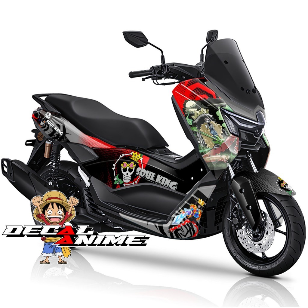 Decal Stiker NMAX TURBO Full Body Sticker Nmax Old - N Max New - Neo Turbo Decal Anime Brook
