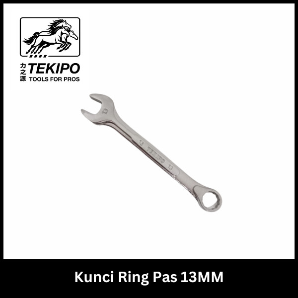 Kunci Ring Pas 13MM Tekipo / Combination Wrench Sunk Panel 13 MM AX-WR-CO0008