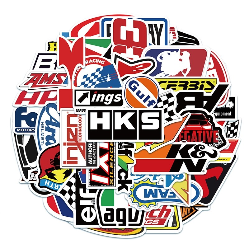 

Stiker Sponsor Racing PACK Logo Logo Racing Sticker Vynil PACK