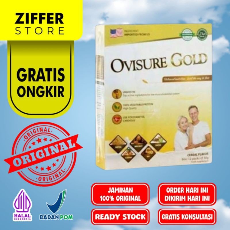 

OVISURE GOLD SUSU OBAT VITAMIN TULANG DAN SENDI SYARAF KEJEPIT KERAM ORIGINAL AS