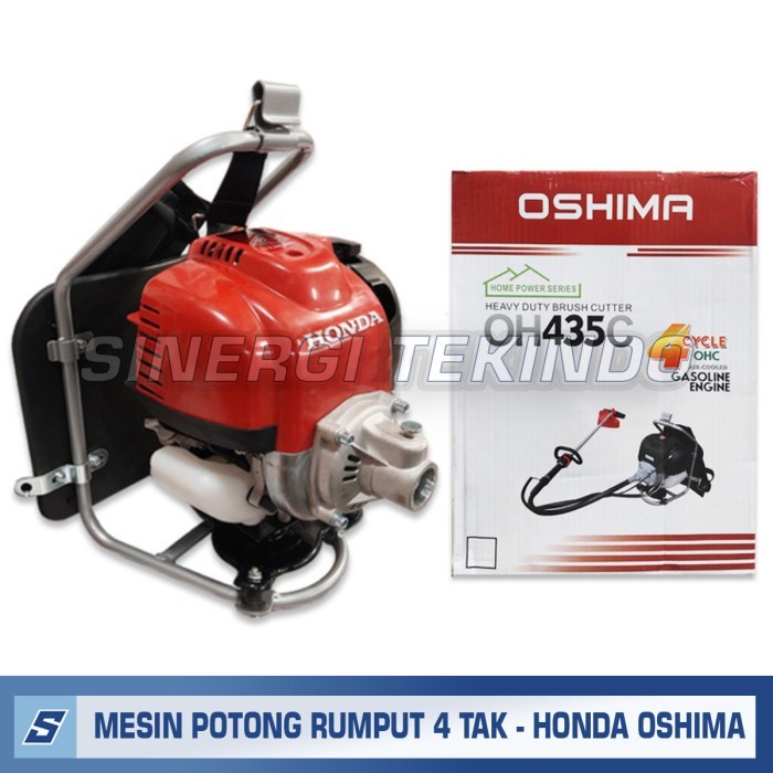 Mesin Potong Rumput Bensin 4 TAK - HONDA OSHIMA OH435T Brush Cutter OH 435 T