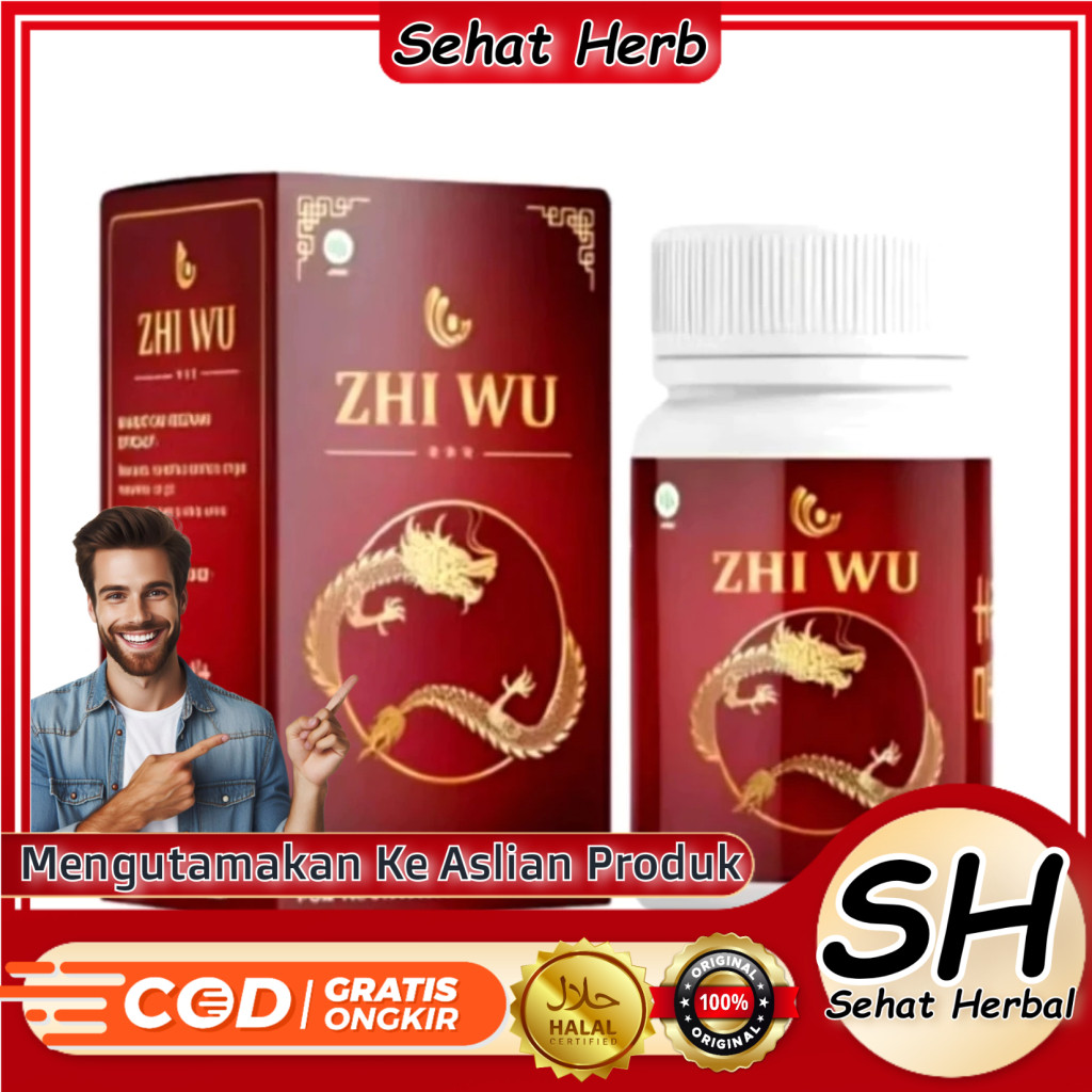 Zhi Wu Kapsul Herbal Cina Obat Asam Urat Saraf Kejepit Dan Untuk Menjaga Kesehatan Tulang Herbal Ori