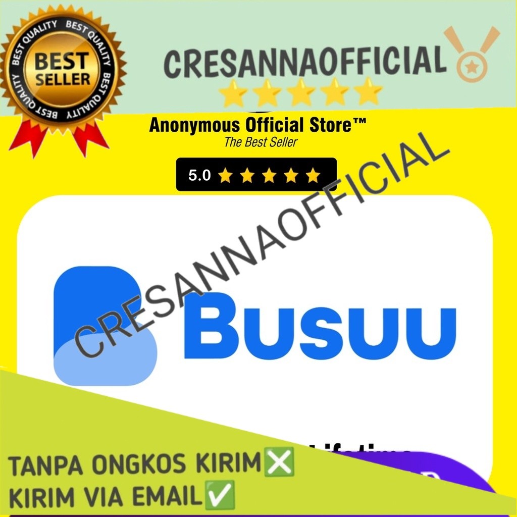 Terbaru BUSUU PRO PREMIUM AKUN VIP PLUS BEBAS IKLAN NO ADS ANTI HOLD ANTI ERROR BERGARANSI Full vers