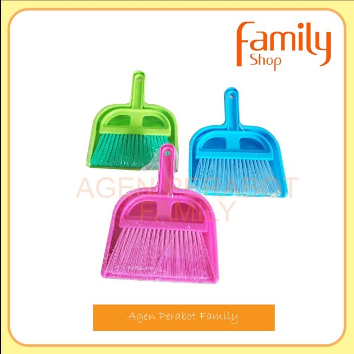 [GROSIRAN] Sapu Sekop Kecil Mobil / Sikat Skop Debu Kecil Set BS 005 Maspion TERLARIS