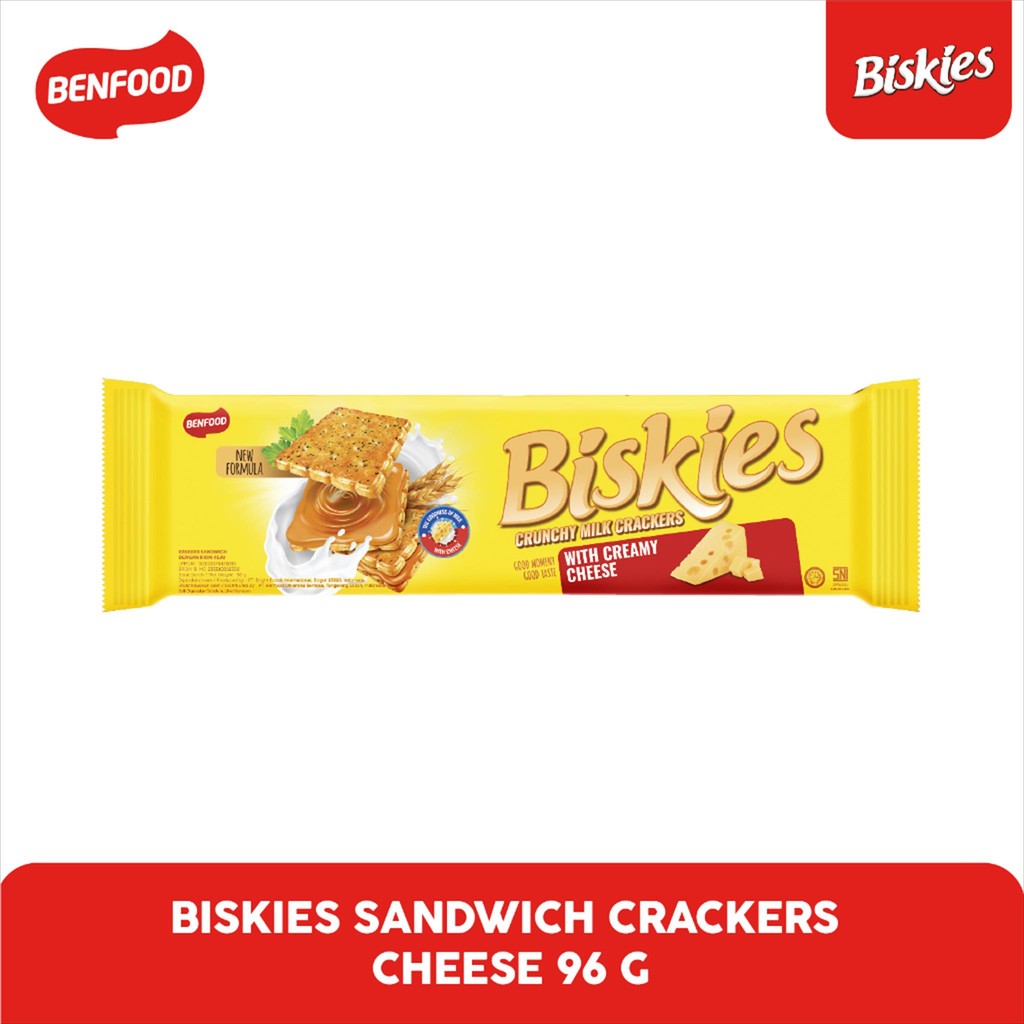 

Biskies Cracker Sandwich Cheese 96g