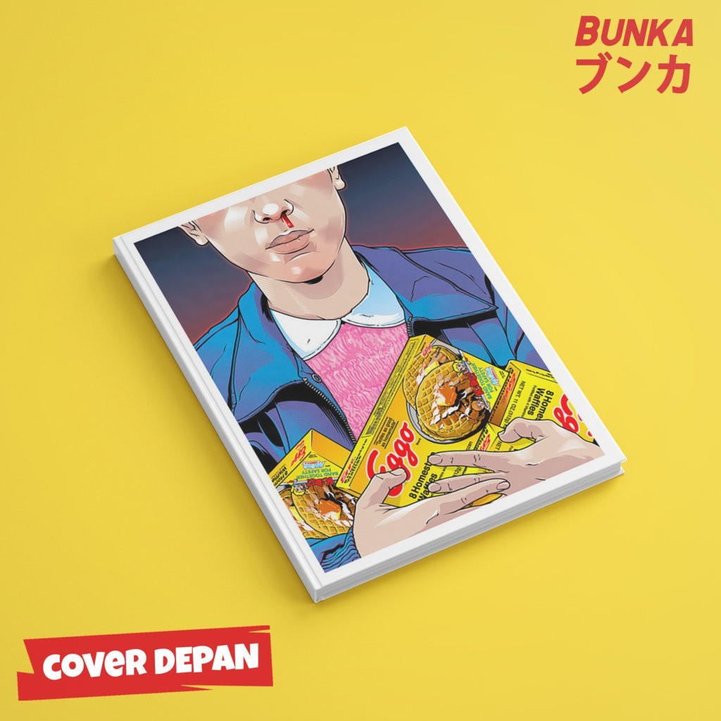 

Note book Hardcover Stranger Things 8A Ukuran A5 Buku Tulis Catatan Note Agenda Planner Jurnal Notebook Gift Couple