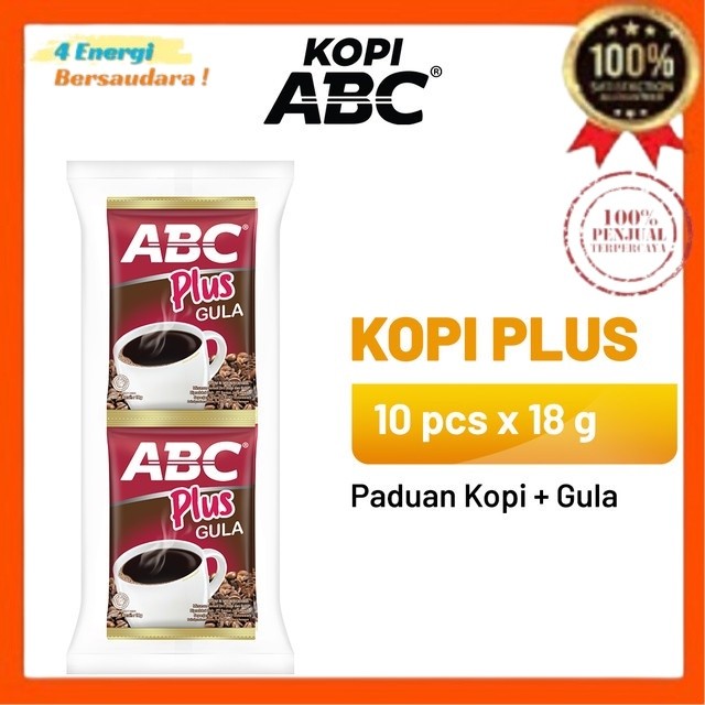 

Kopi ABC Plus 1 Renteng (10 x 18 gr) 4 Energi Bersaudara