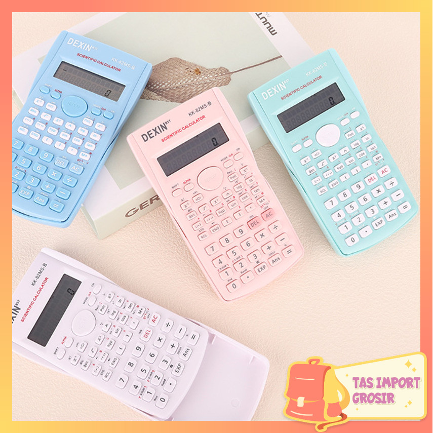 

Tas Import - S5977 Kalkulator Sekolah / Kalkulator Scientific / Kalkulator Ilmiah 240 Fungsi / Kalkulator Sains / Kalkulator SinCosTan