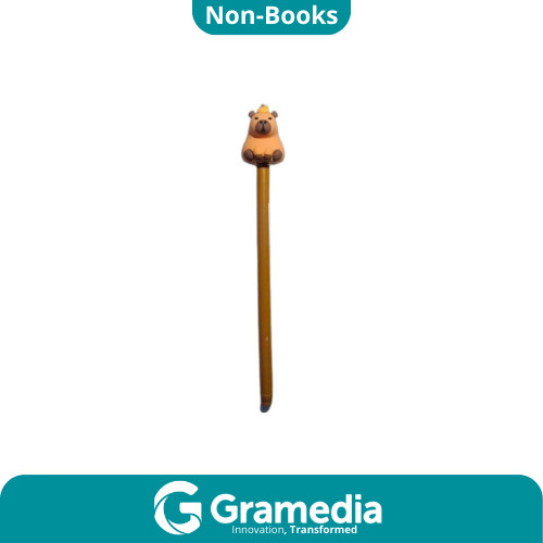 

[Gramedia Cijantung] SOFUN CAPYBARA BATH GEL INK PEN ZF7013