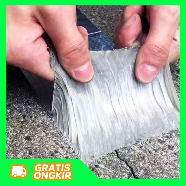 LAKBAN ANTI BOCOR ALUMINIUM//ALUMINIUM FOIL TAPE ANTI BOCOR