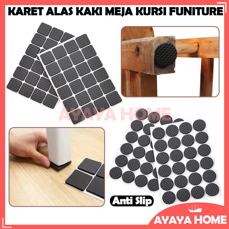 Ganjalan Kaki Kursi Meja Anti Slip/Karet Alas Kaki Meja Kursi Funiture Anti Slip