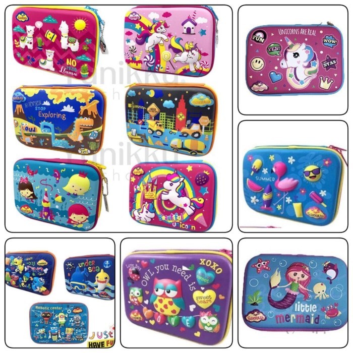 

[PROMO]New Tempat Pensil Kotak Pensil Sanwa Smiggle - Pencil Case
