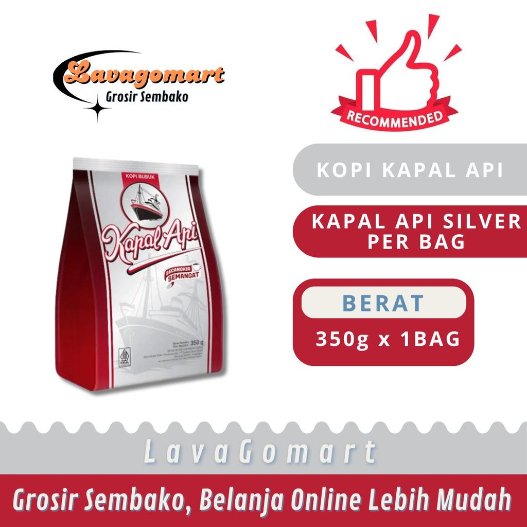 

KAPAL API KOPI BUBUK PCK 380/350g - 1 PCS - LAVAGOMART - BANDUNG