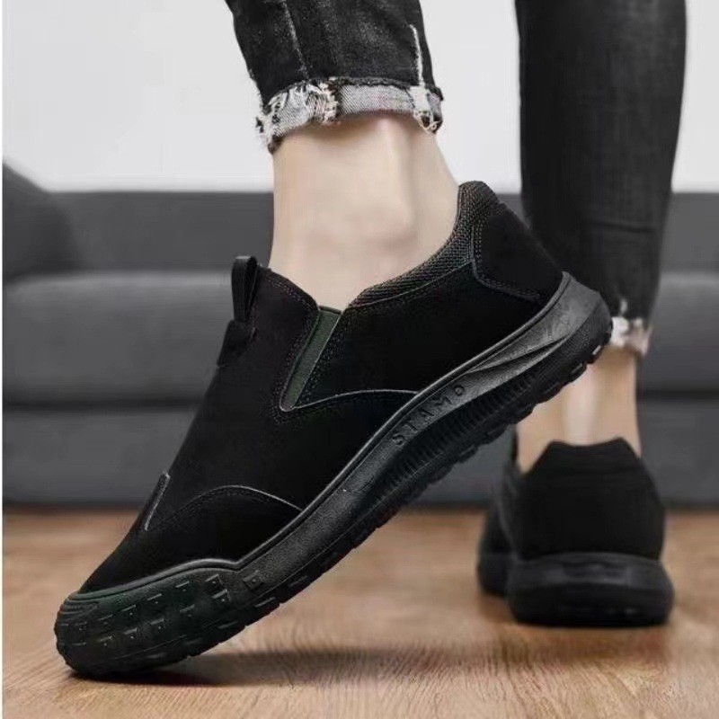 Sepatu Kerja Pria Sepatu Slip On Formal Outdoor Shoes
