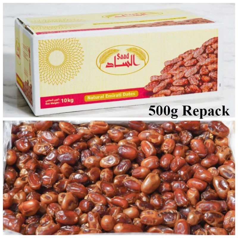 

Kurma Khalas Saad 500gr Repack Thinwall