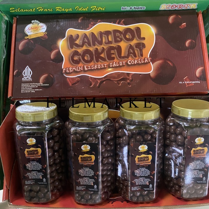 

Hampers Cokelat 4 Toples x 250 grm / Box