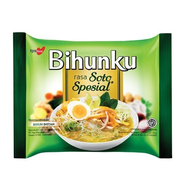

HPM - BIHUNKU RASA SOTO SPESIAL 55 GR - CBY