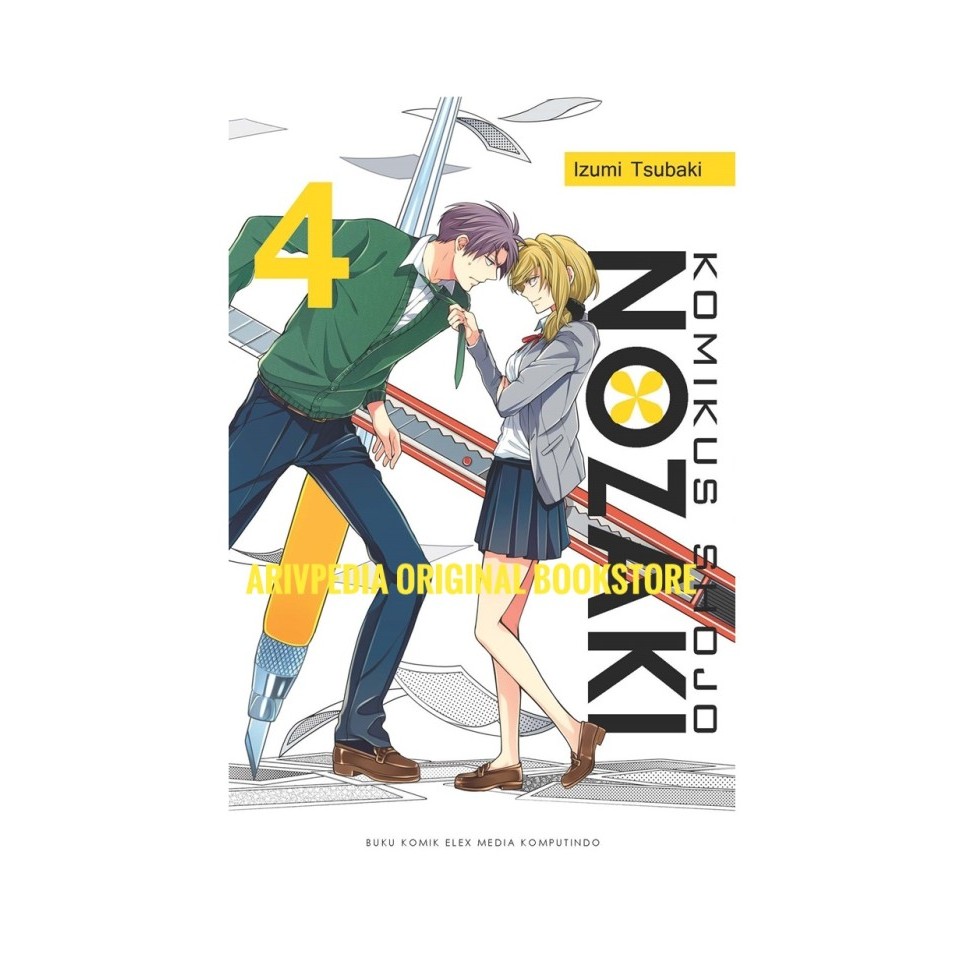 Komikus Shojo Nozaki 4 by Izumi Tsubaki
