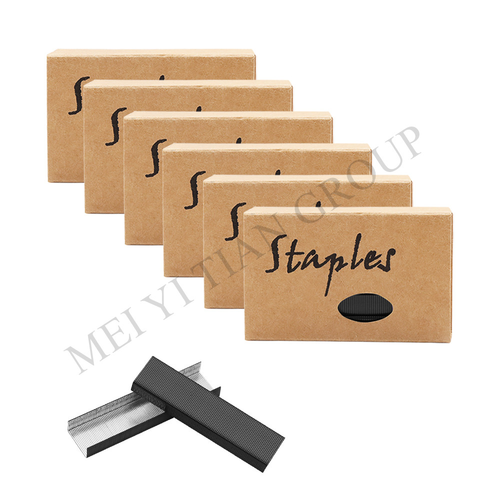 

6 Box Black Stapler Staples Standard Stapler Refill 26/6 Size 5700 Staple for Office School Stationery Supplies