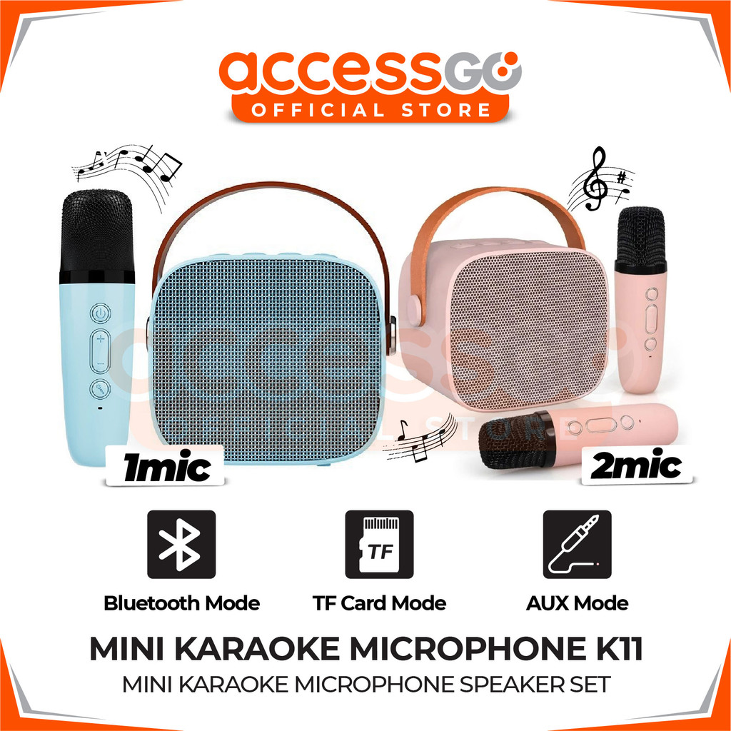 MINI KARAOKE MICROPHONE D20-K1 SPEAKER SET BLUETOOTH