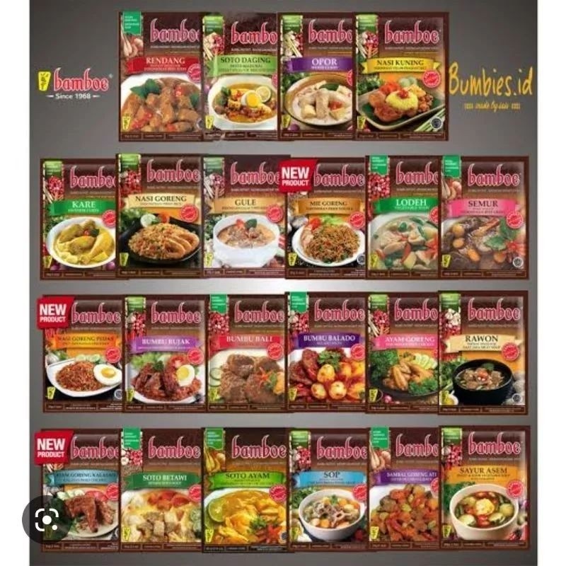 

Bamboe Bumbu Masak Instan - CBY