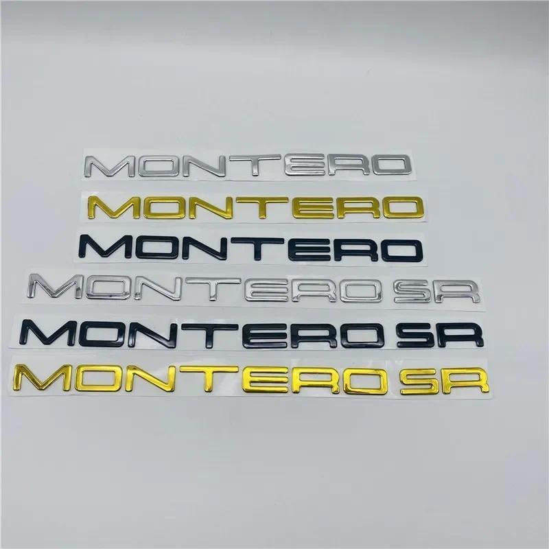 

Car Accessories For Montero SR LS Rear Trunk Tailgate Emblem Side Door Fender Logo Words Nameplate Decal