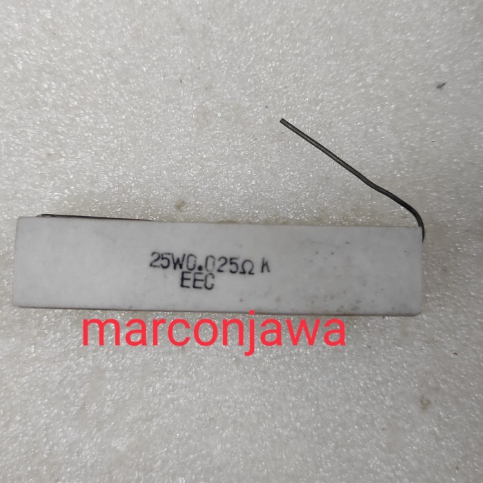 AS01 resistor 25W 0,025 ohm