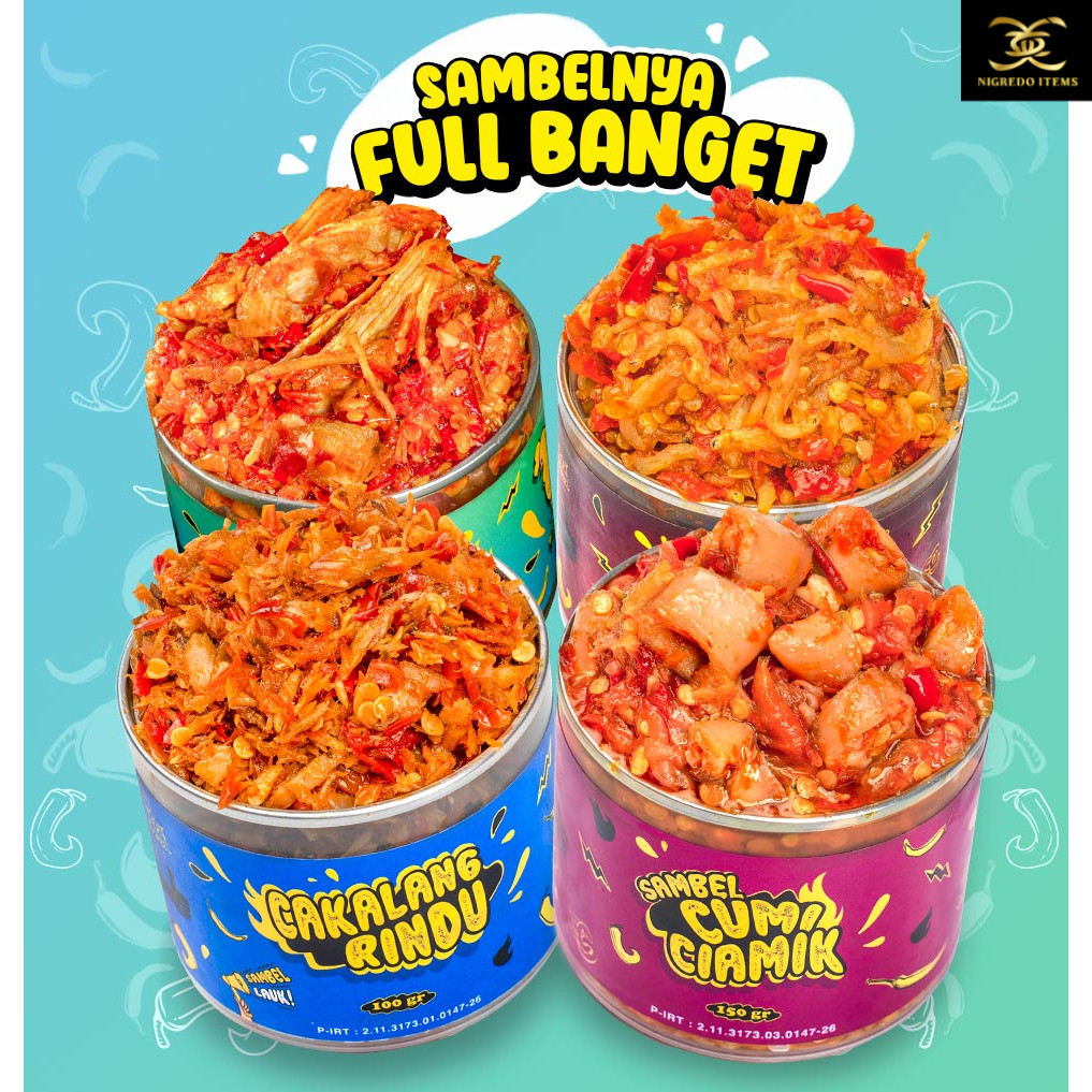 

Eat Sambel - SEMUA VARIAN RASA (BEST SELLER!!!)