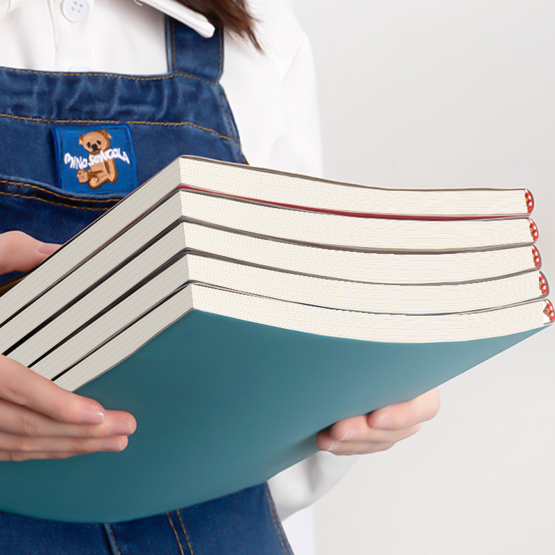 

Soft PU Cover Blank And Horizontal Line Inner Page Notebook,A4 Notebook,Office Meeting Diary,Study Notepad,100 And 208 Sheets