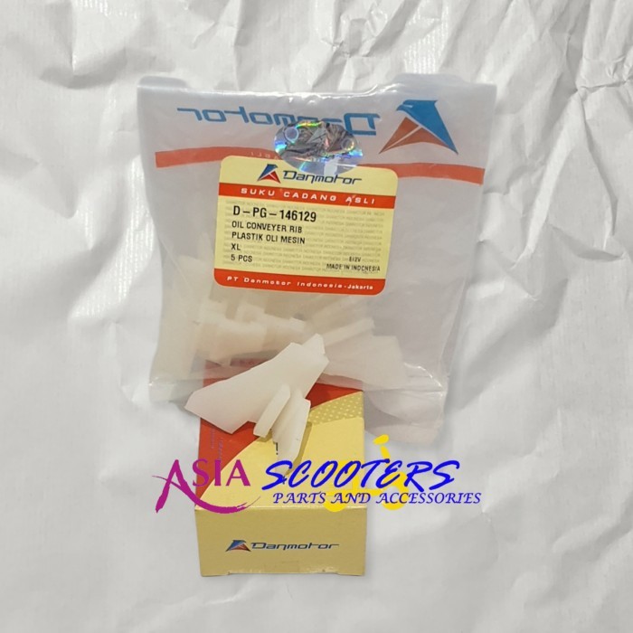 Plastik Pesawat Sirip Oli Mesin Vespa Excel Danmotor