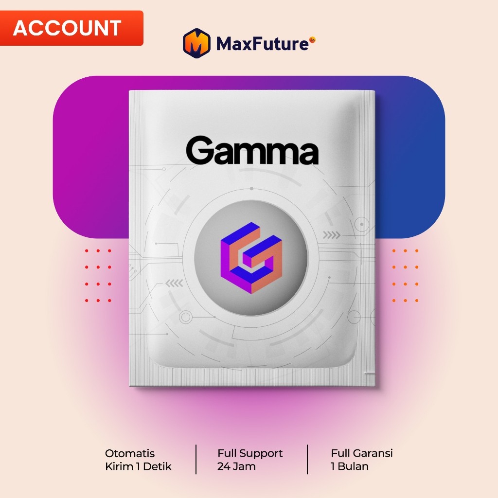 [1tahun] Gamma AI Pro | Gamma AI | Gamma Pro