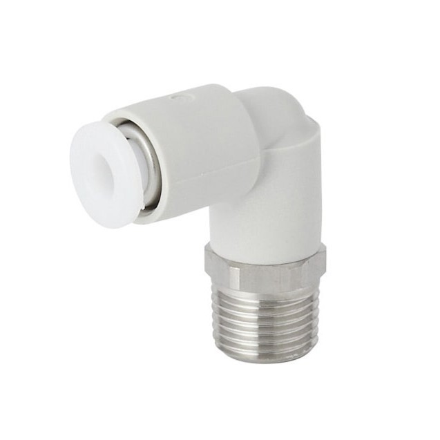 Male Elbow KGL Stainless Steel One-Touch Fitting, KGL06-02