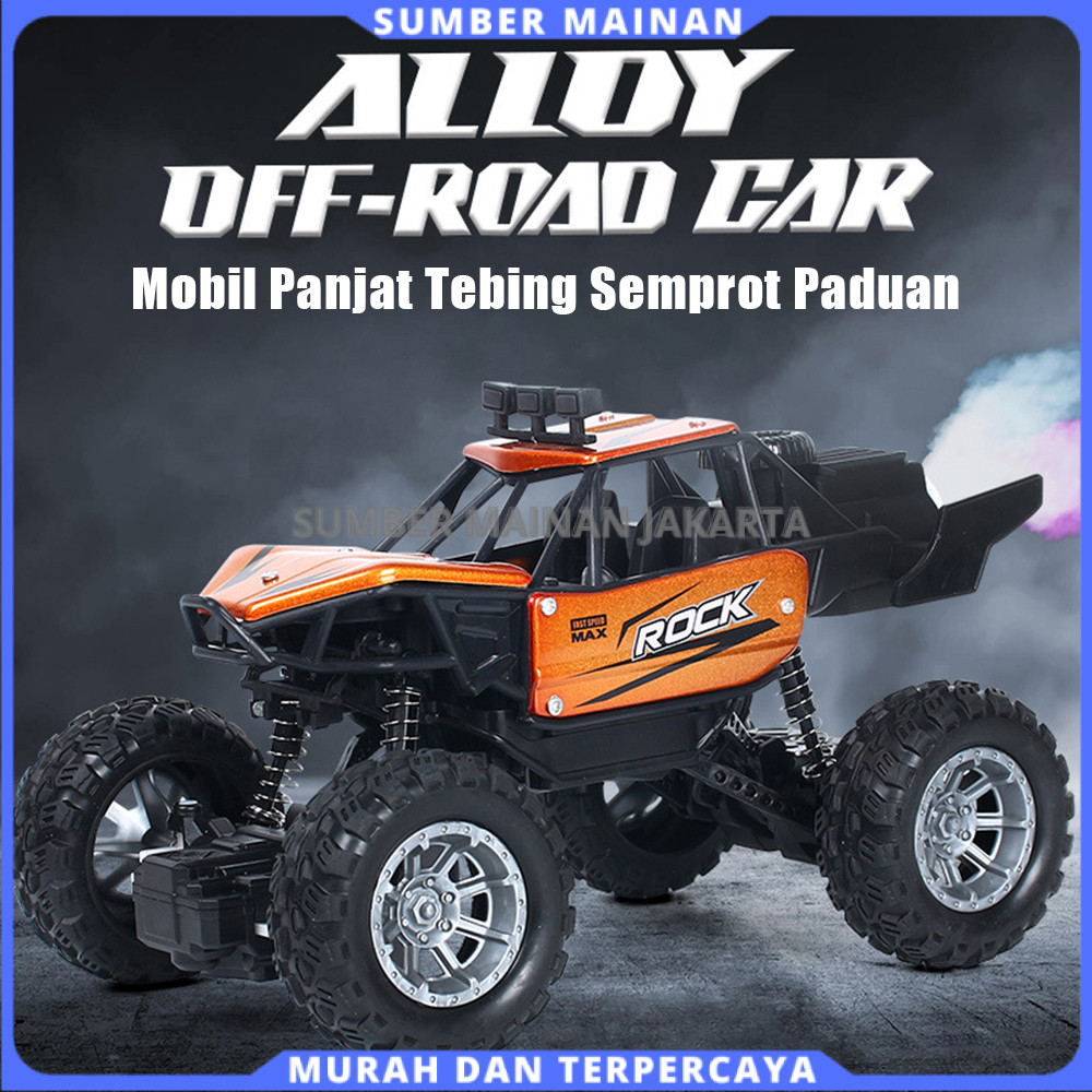 Mobil Remote Control Spray Offroad Alloy Climbing Car RC Rock Crawler