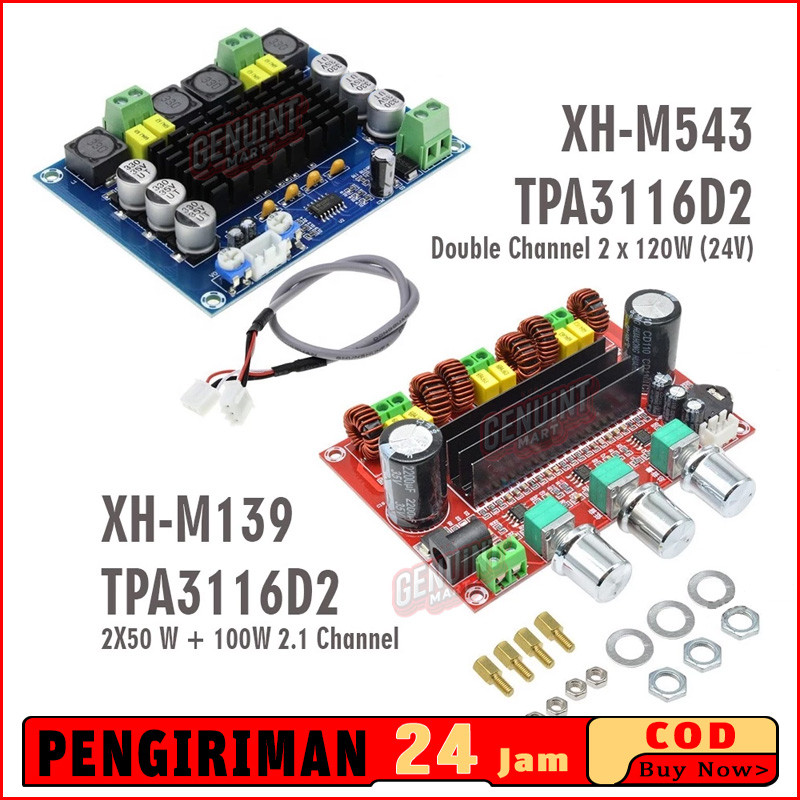 XH-M139 XH-M543 ORIGINAL TPA 3116 D2 CLASS D AMPLIFIER HI-FI 160W MONO M139 M543 Kit Power Amplifier
