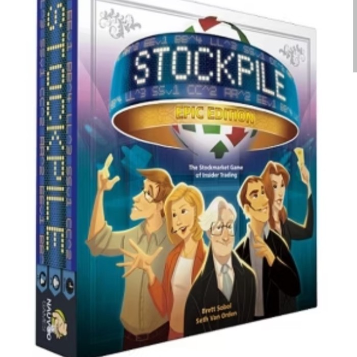 Stockpile Board Game Epic Edition Kickstarter All In Version Original