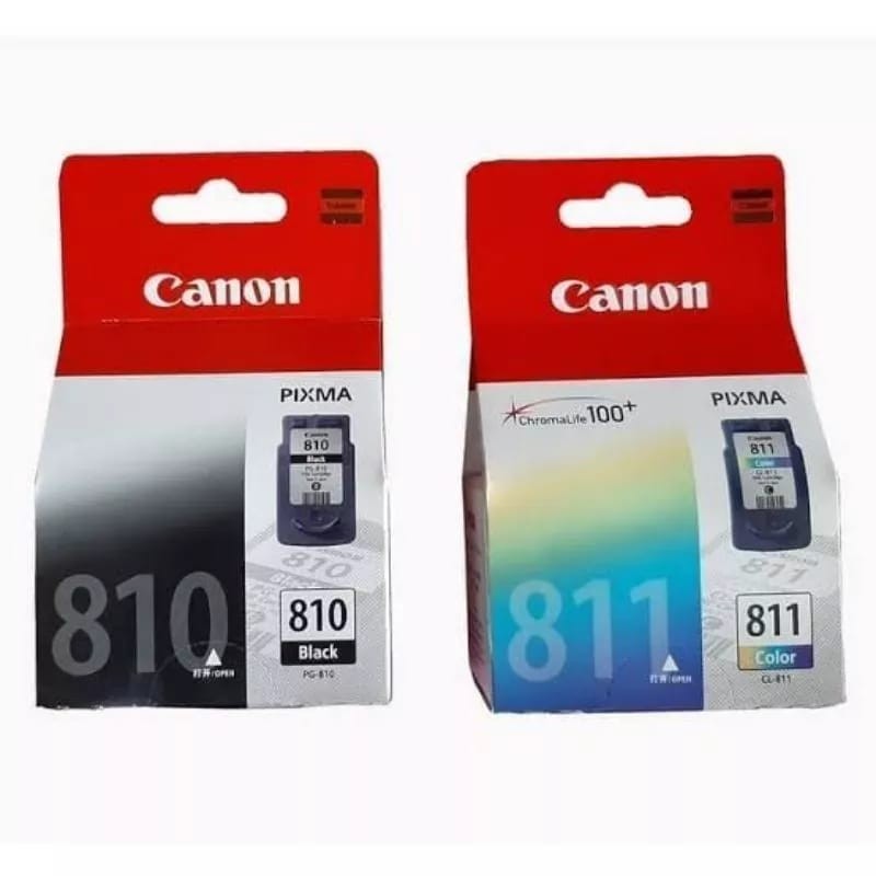 Catridge Canon 810 811 Printer IP2770 IP2771 MP237 MP245 MP258 MP268 ORIGINAL NEW