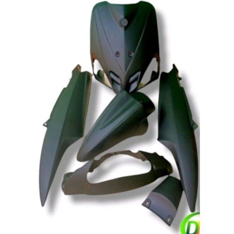 FULL BODY HALUS HITAM DOFF MIO SPORTY/MIO SMILE