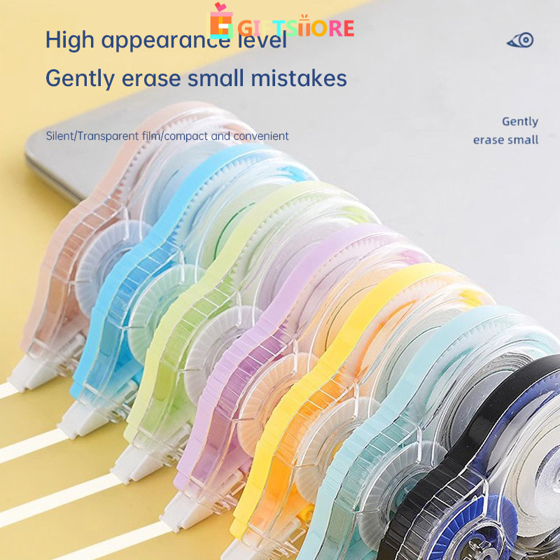 

✨CODPita Koreksi, Transparan Pita Koreksi Kreatif, Perlengkapan Siswa Perlengkapan Kantor-GS