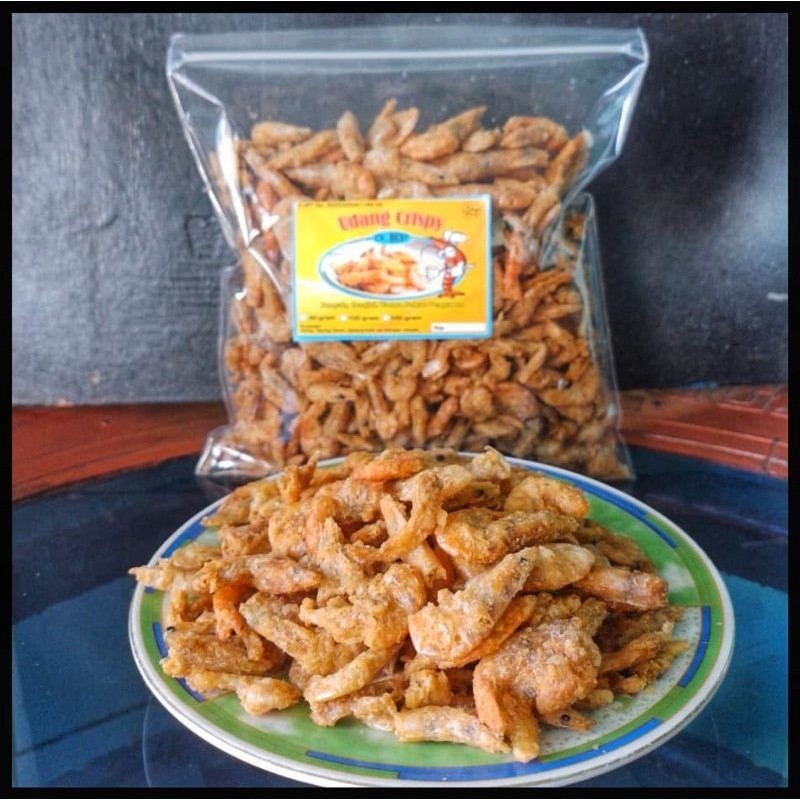 

Udang crispy 250gr Udang goreng alami tanpa pengawet