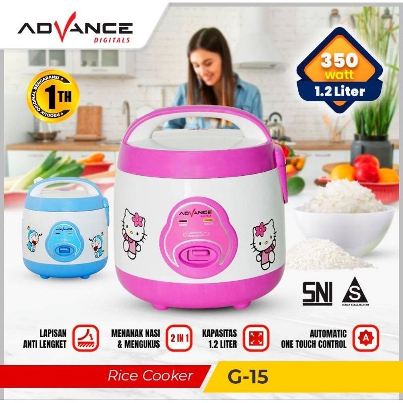 Magic com 1.2 Liter 2 in 1 Advance G15