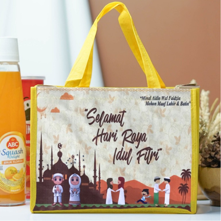 

Tas Bingkisan Lebaran Anak Tas Parcel Hari Raya Idul Fitri