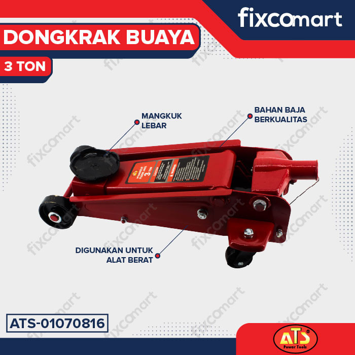 DONGKRAK BUAYA 3 TON ATS