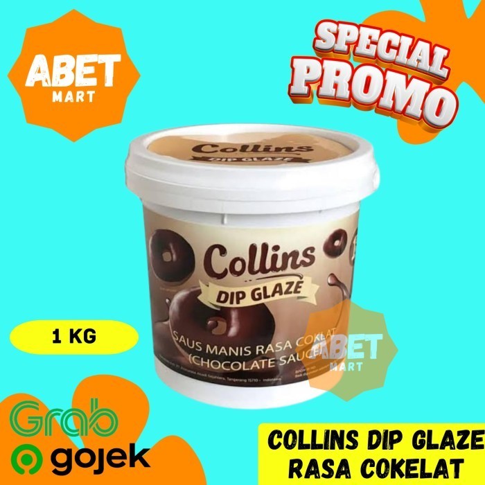 

Collins Dip Glaze Cokelat 1Kg - 1 Kg Coklat Chocolate Donut Donat