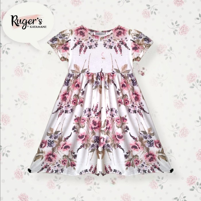 By Kayamani - Dress Anak Perempuan - vintage bw