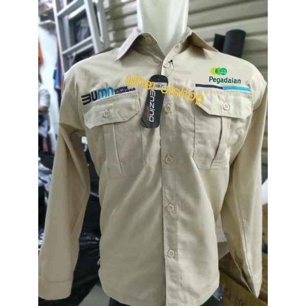 Kemeja pegadaian seragam pegadaian baju pegadaian pdh pegadaian seragam kerja pegadaian baju kerja p