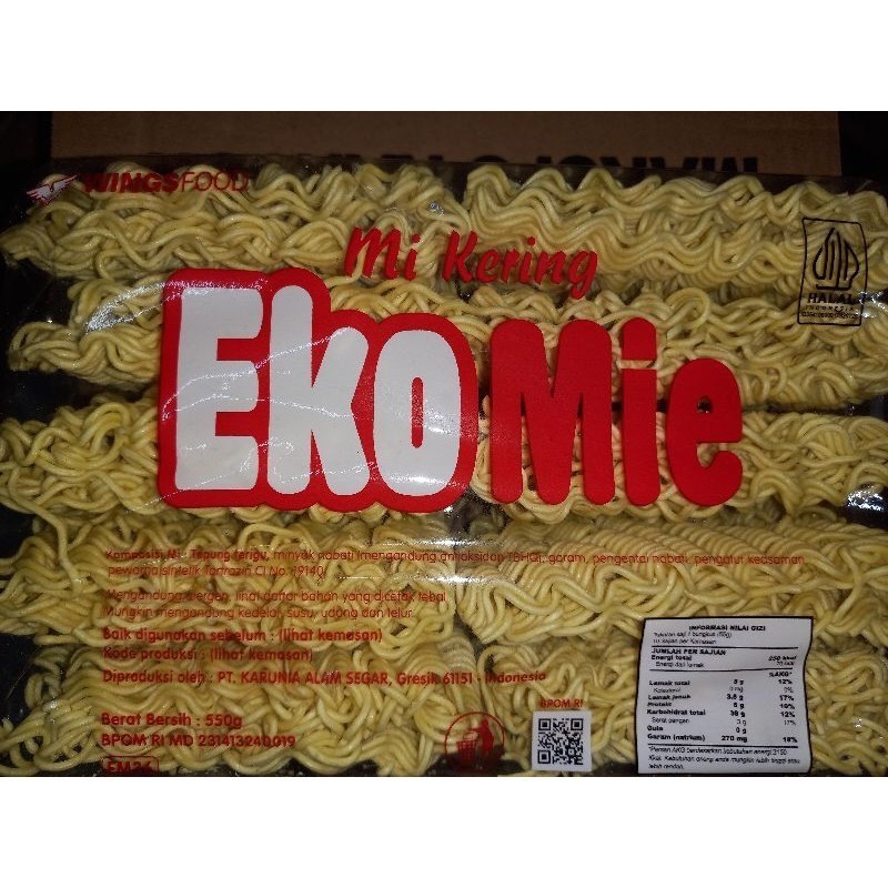 

BNS - EKO MIE MIE KERING 550G - ARM