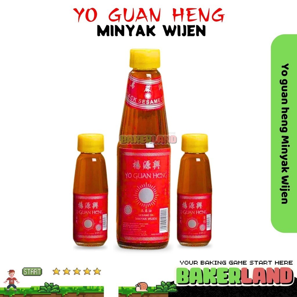 

Yo guan heng sesame oil / Minyak wijen 330ml / Minyak wijen 110ml / Minyak wijen matahari